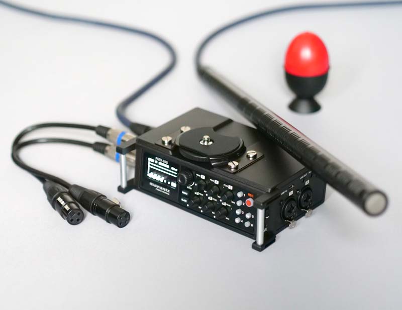 Audiorekorder mit 6 Kanälen zur Aufnahme und Mischung von Interviews und Eventfilmen
