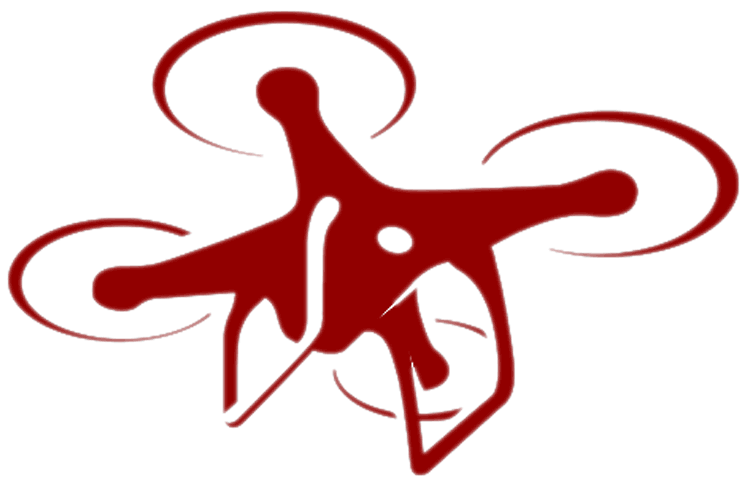 grafische Darstellung einer Drohne für Luftbildaufnahmen